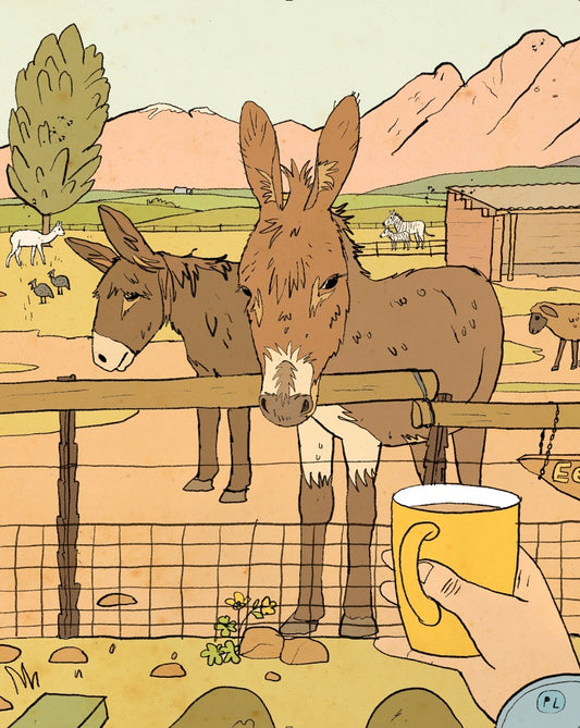 Daily Drawing - Donkeys