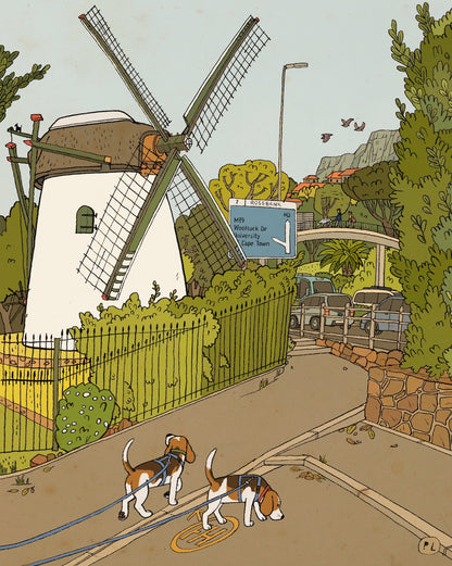 Daily Drawing - Mostert's Mill