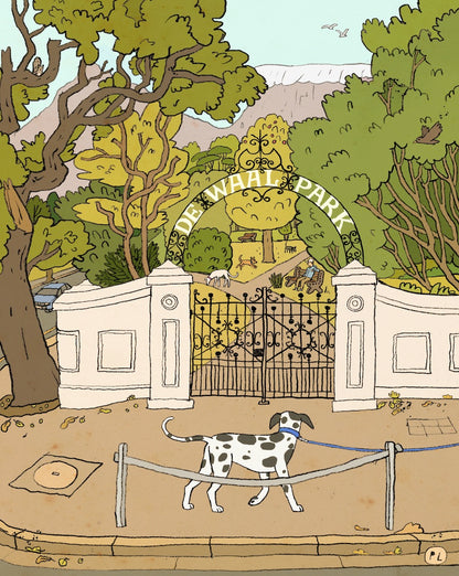 Daily Drawing - De Waal Park Gate