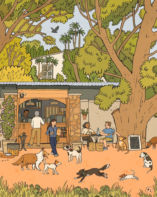 Daily Drawing - Secret Forest Cafe