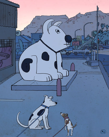 Daily Drawing - Spotty Dog