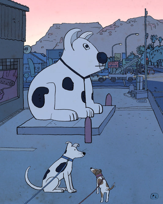 Daily Drawing - Spotty Dog