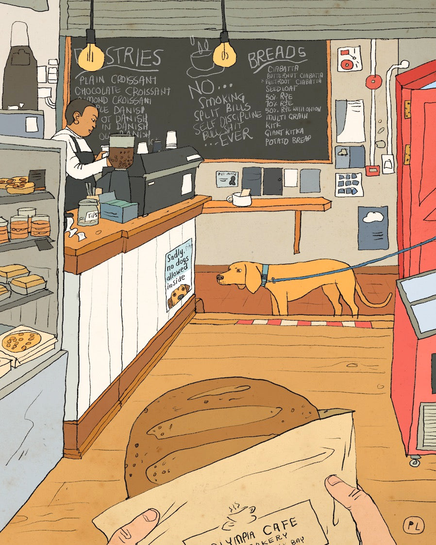 Daily Drawing - InsideOlympiaBakery
