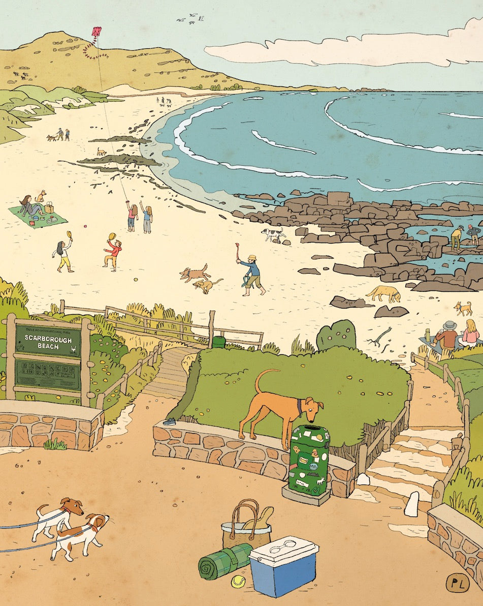 Daily Drawing - Scarborough Beach