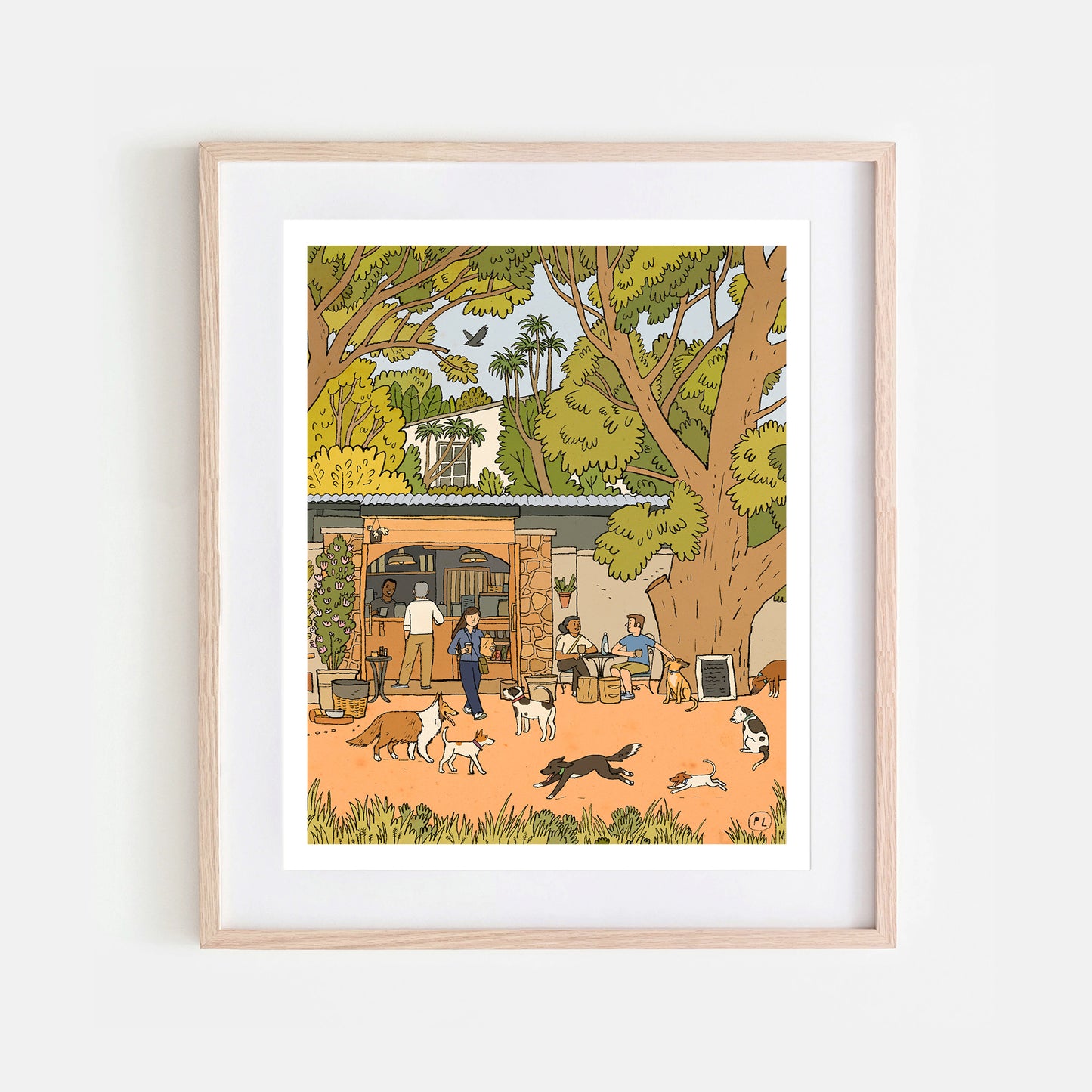 Daily Drawing - Secret Forest Cafe