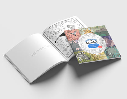 South African Animals Colouring Book