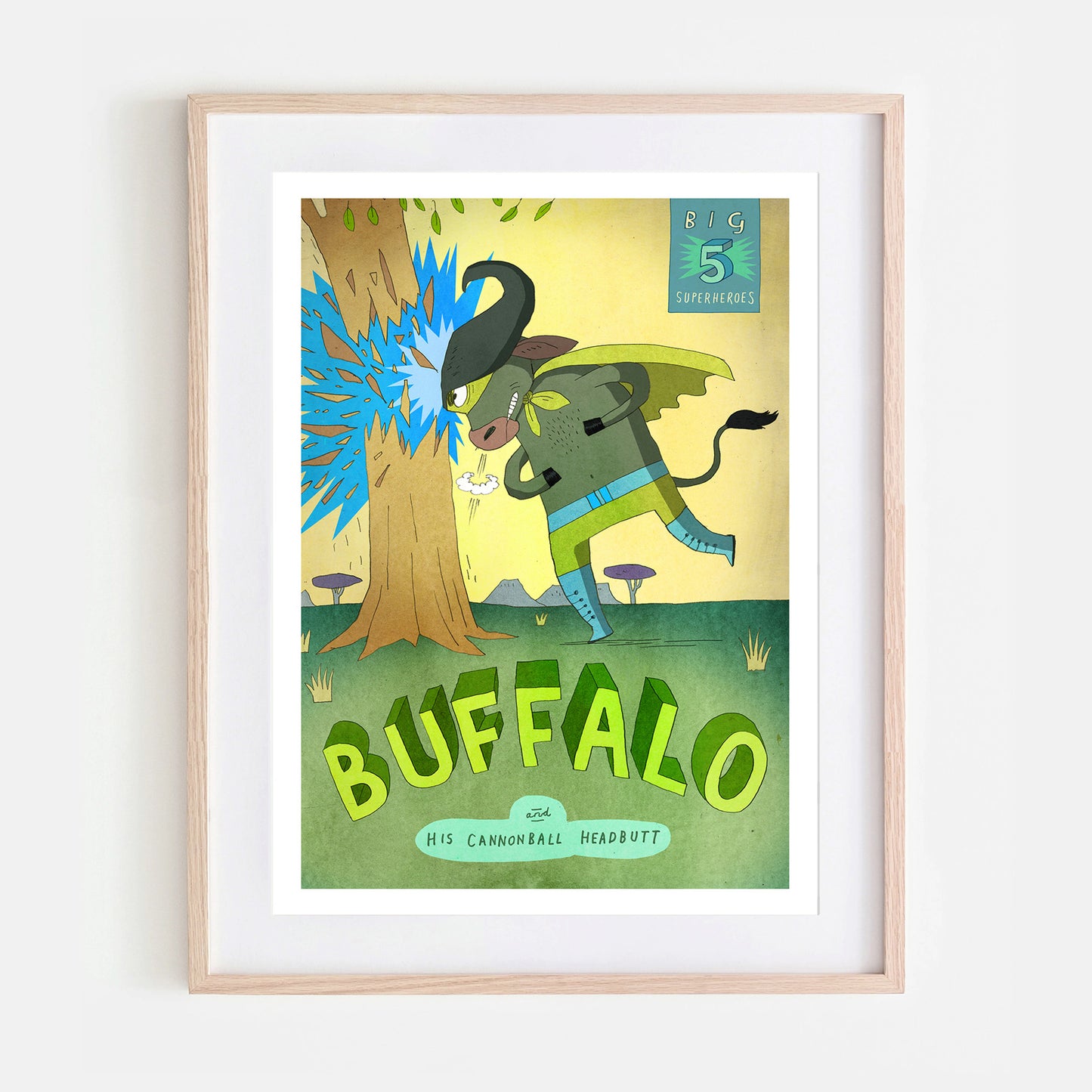 Big Five Superheroes, Buffalo