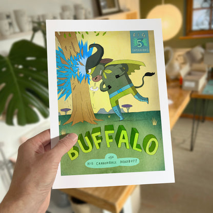 Big Five Superheroes, Buffalo