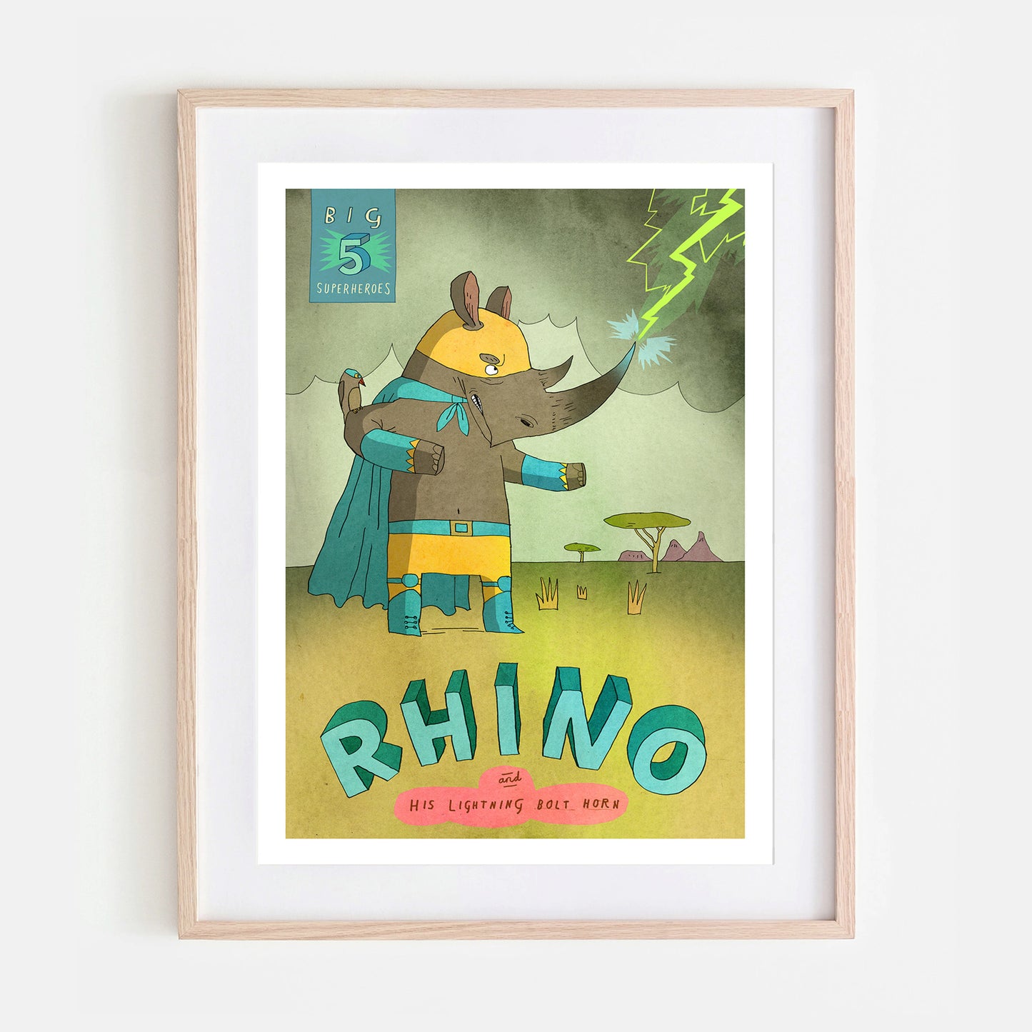 Big Five Superheroes, Rhino