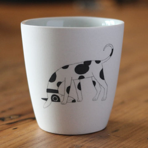 Ceramic Cup - Spotty Dog