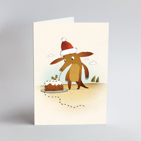 Christmas Animal Cards -  Set of Four