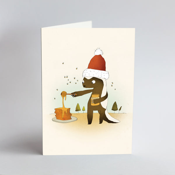 Christmas Animal Cards -  Set of Four