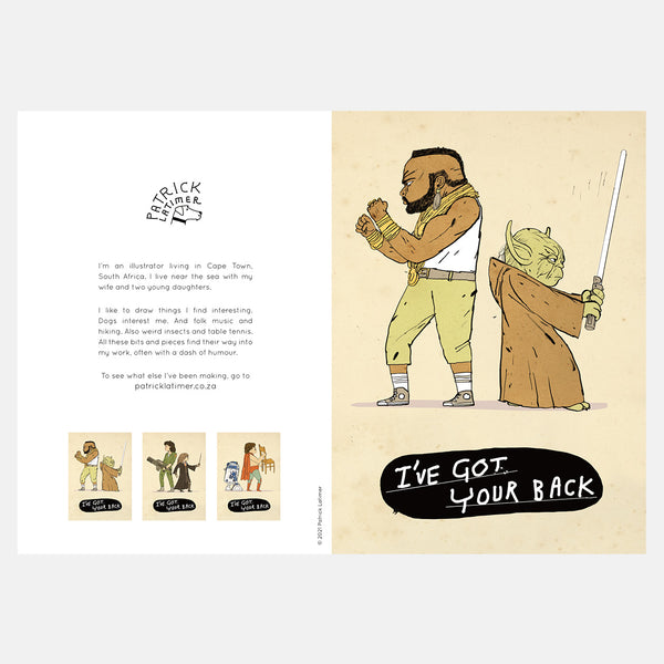 I've got your back - BA-Yoda - Card