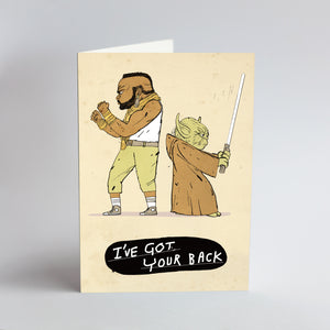 I've got your back - BA-Yoda - Card