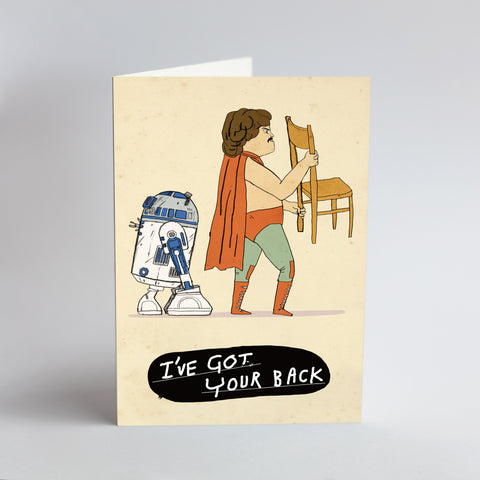 I've got your back - Nacho-R2D2 - Card