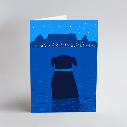 Night dog - Card