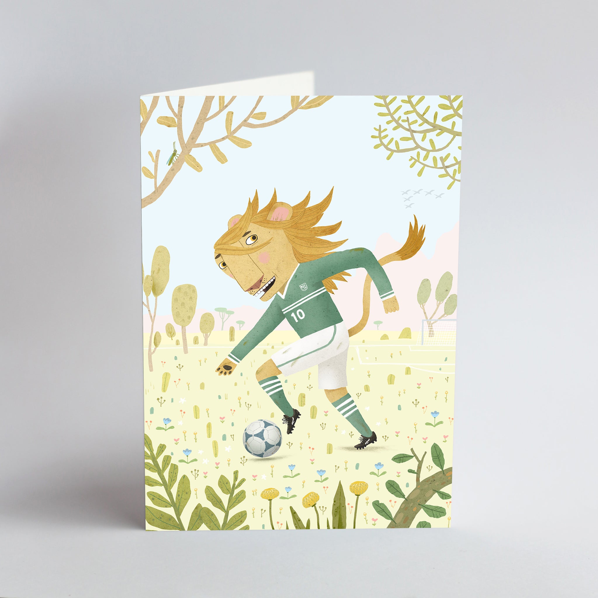 Soccer Lion - Card